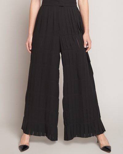 Giorgio Armani Pantalon plisado nero