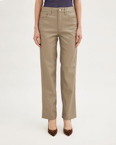 Hudson pantalón cuero vegetal moonrock gris